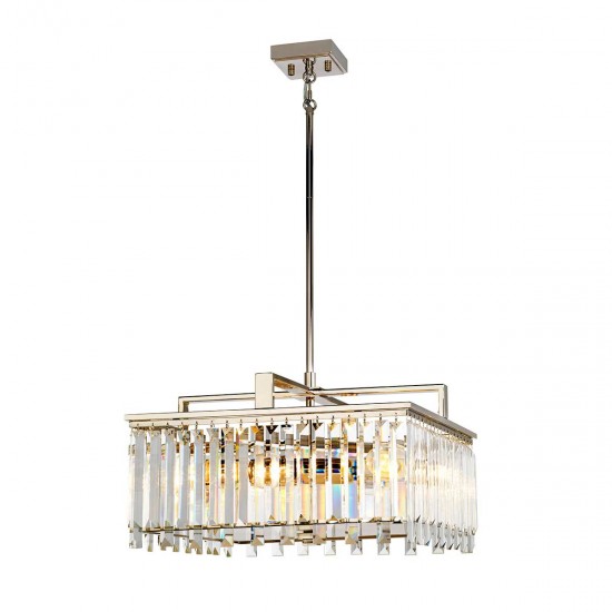 Candelabru Aries de la Elstead E27, Nichel, Aries-4P-L, UK