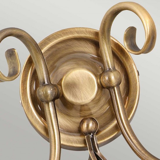 Aplica Artisan de la Elstead E14, Alama, Art2-Agd-Brass, UK