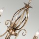 Candelabru Artisan de la Elstead E14, Alama, Art3-Agd-Brass, UK