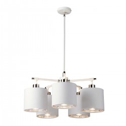 Candelabru Balance de la Elstead E27, Alb, Balance5-Wpn, UK