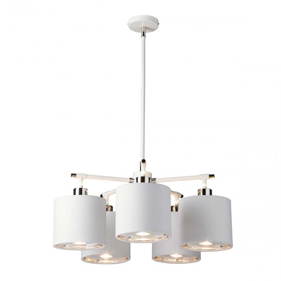 Candelabru Balance de la Elstead E27, Alb, Balance5-Wpn, UK