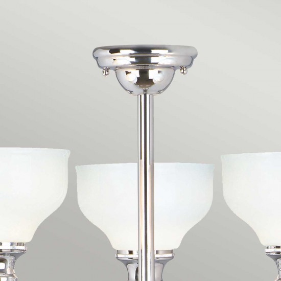 Candelabru Cheadle de la Elstead G9, Crom, Bath-Cd3, UK