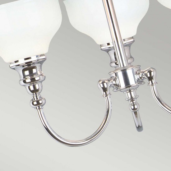 Candelabru Cheadle de la Elstead G9, Crom, Bath-Cd3, UK
