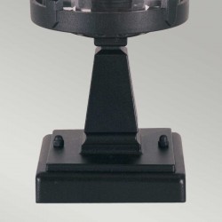 Stalp Hereford de la Elstead E27, Negru, Bl12-Black, UK