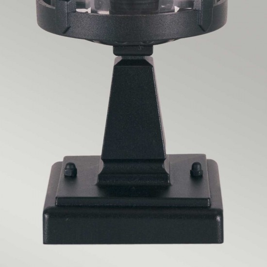 Stalp Hereford de la Elstead E27, Negru, Bl12-Black, UK