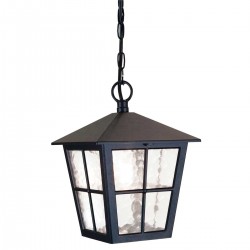 Pendul Exterior Canterbury de la Elstead E27, Negru, Bl48M-Black, UK