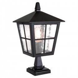 Stalp Canterbury de la Elstead E27, Negru, Bl50M-Black, UK