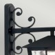 Aplica Exterior Canterbury de la Elstead E27, Negru, Bl52M-Black, UK