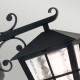 Aplica Exterior Canterbury de la Elstead E27, Negru, Bl52M-Black, UK
