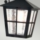 Aplica Exterior Canterbury de la Elstead E27, Negru, Bl52M-Black, UK