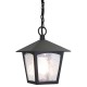 Pendul Exterior York de la Elstead E27, Negru, Bl6B-Black, UK