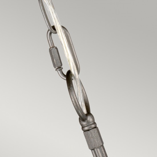 Candelabru Crown de la Elstead E14, Ruginiu, Crown6, UK