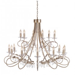 Candelabru Christina de la Elstead E14, Crem, Crt18-Sil-Gold, UK