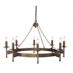 Candelabru Cromwell de la Elstead E14, Bronz, Cw8-Old-Brz, UK