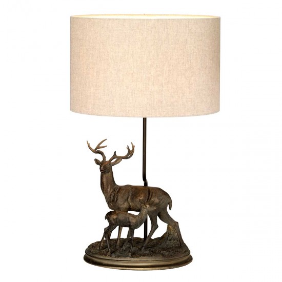 Veioza Amelia Designer's Lightbox de la Elstead E27, Patina, Dl-Amelia-Tl, UK