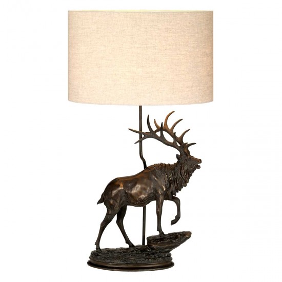 Veioza Angus Designer's Lightbox de la Elstead E27, Patina, Dl-Angus-Tl, UK