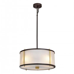 Pendul Corona de la Elstead E27, Bronz, Dl-Corona-3P-Bab, UK