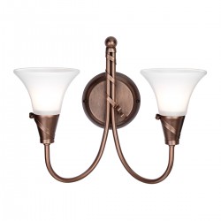 Aplica Emily de la Elstead E14, Cupru, Em2-Copper, UK