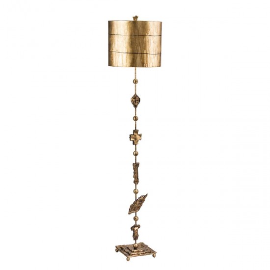 Lampadar Fragment Flambeau de la Elstead E27, Auriu, Fb-Fragment-Fl-G, UK