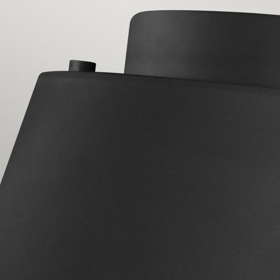 Plafoniera Asher Feiss de la Elstead E14, Negru, Fe-Asher-3F-Mb, UK