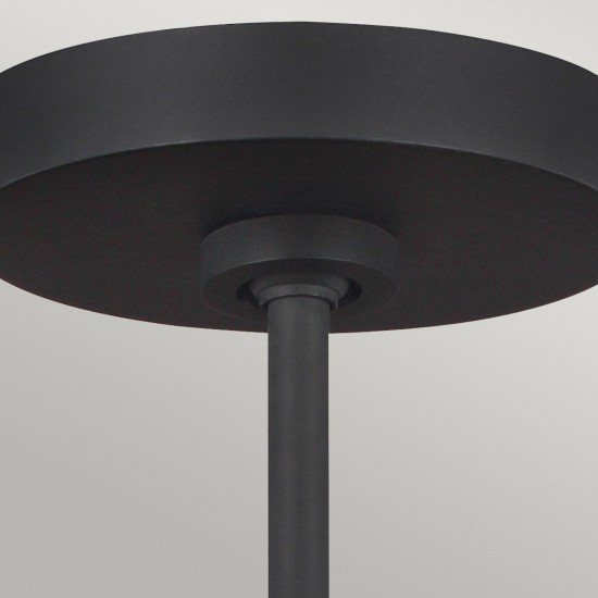 Pendul Asher Feiss de la Elstead E14, Negru, Fe-Asher-5P-Mb, UK