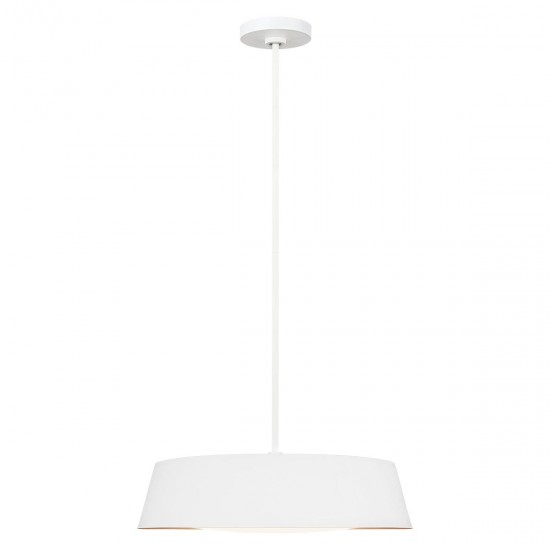 Pendul Asher Feiss de la Elstead E14, Alb, Fe-Asher-5P-Wht, UK