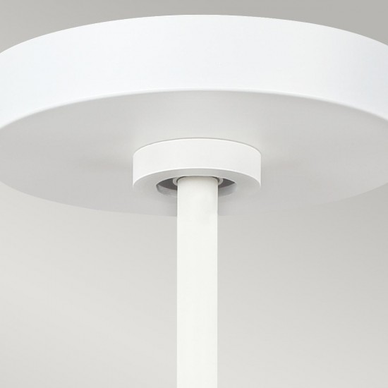 Pendul Asher Feiss de la Elstead E14, Alb, Fe-Asher-5P-Wht, UK