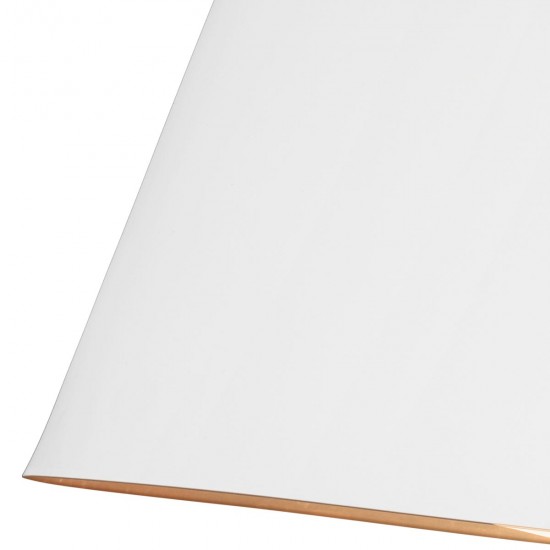 Pendul Asher Feiss de la Elstead E14, Alb, Fe-Asher-5P-Wht, UK