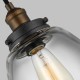 Pendul Baskin Feiss de la Elstead E27, Alama, Fe-Baskin-P-B-Br, UK