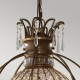 Candelabru Bellini Feiss de la Elstead E14, Bronz, Fe-Bellini3, UK