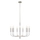 Candelabru Brianna Feiss de la Elstead E14, Nichel, Fe-Brianna9-Pn, UK