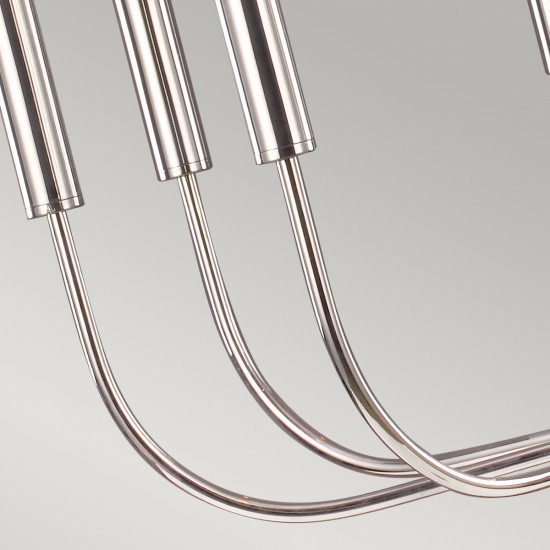 Candelabru Brianna Feiss de la Elstead E14, Nichel, Fe-Brianna9-Pn, UK