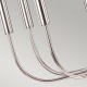 Candelabru Brianna Feiss de la Elstead E14, Nichel, Fe-Brianna9-Pn, UK