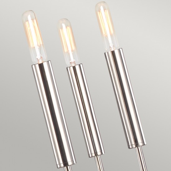 Candelabru Brianna Feiss de la Elstead E14, Nichel, Fe-Brianna9-Pn, UK