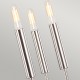 Candelabru Brianna Feiss de la Elstead E14, Nichel, Fe-Brianna9-Pn, UK