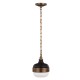 Pendul Cadence Feiss de la Elstead E27, Bronz, Fe-Cadence-1P-Mb, UK
