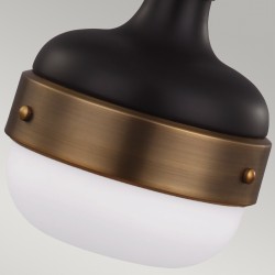 Pendul Cadence Feiss de la Elstead E27, Bronz, Fe-Cadence-1P-Mb, UK