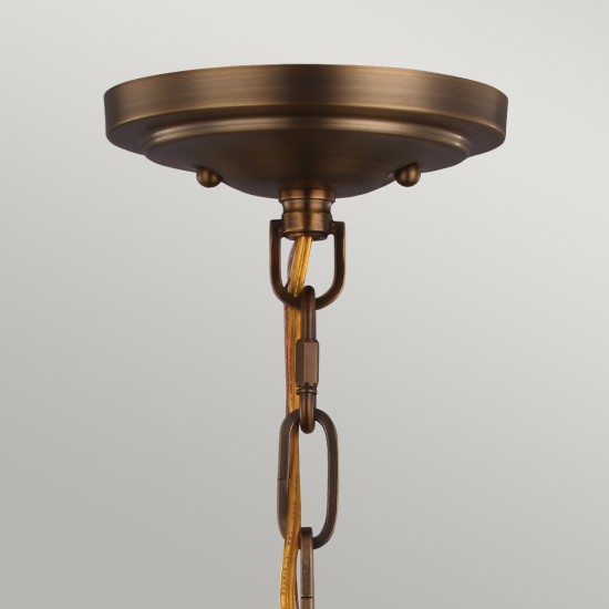 Pendul Cadence Feiss de la Elstead E27, Alama, Fe-Cadence-2P-Mb, UK