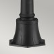 Stalp Cotswold Lane Feiss de la Elstead E14, Negru, Fe-Cotsln4-M-Bk, UK