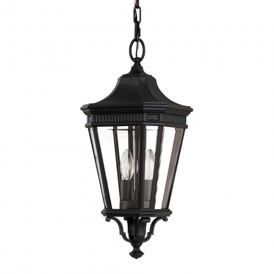 Pendul Exterior Cotswold Lane Feiss de la Elstead E14, Negru, Fe-Cotsln8-M-Bk, UK