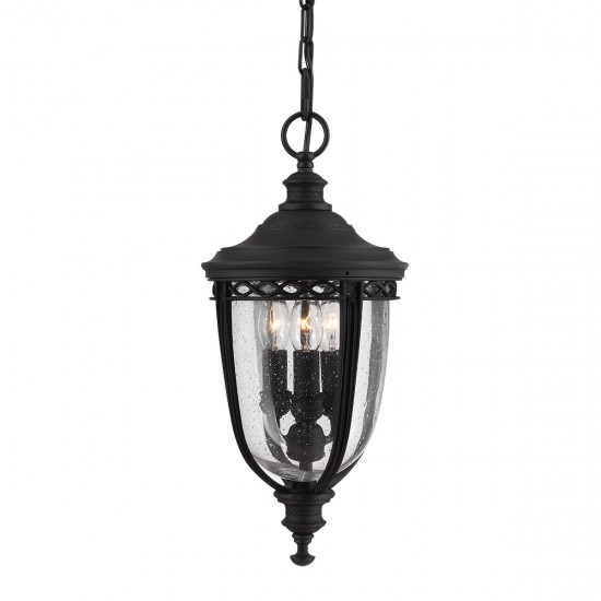 Pendul Exterior English Bridle Feiss de la Elstead E14, Negru, Fe-Eb8-M-Blk, UK