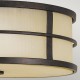 Plafoniera Fusion Feiss de la Elstead E27, Bronz, Fe-Fusion-F, UK
