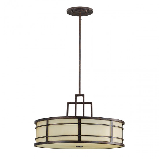 Pendul Fusion Feiss de la Elstead E27, Bronz, Fe-Fusion-P-L, UK