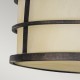 Plafoniera Fusion Feiss de la Elstead E27, Bronz, Fe-Fusion-Sf, UK