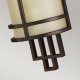 Aplica Fusion Feiss de la Elstead E27, Bronz, Fe-Fusion1, UK