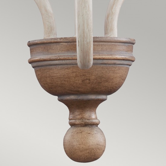 Candelabru Hartsville Feiss de la Elstead E14, Alb, Fe-Hartsville3, UK