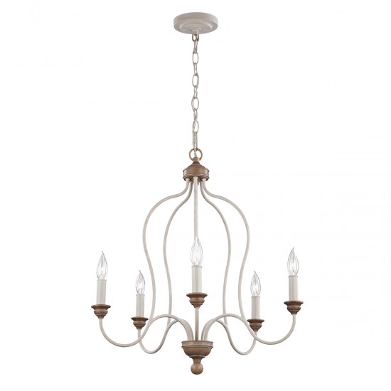 Candelabru Hartsville Feiss de la Elstead E14, Alb, Fe-Hartsville5, UK