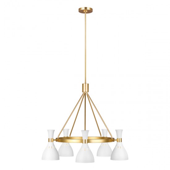 Candelabru Joan Feiss de la Elstead E27, Alama, Fe-Joan5-Mw, UK
