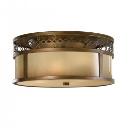 Plafoniera Justine Feiss de la Elstead E27, Bronz, Fe-Justine-F, UK
