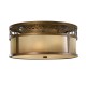 Plafoniera Justine Feiss de la Elstead E27, Bronz, Fe-Justine-F, UK